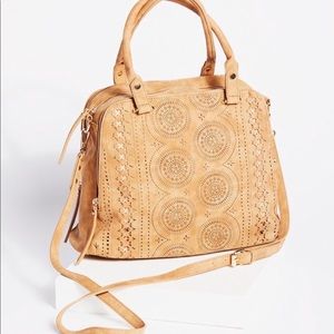 Free People perforated vegan bag